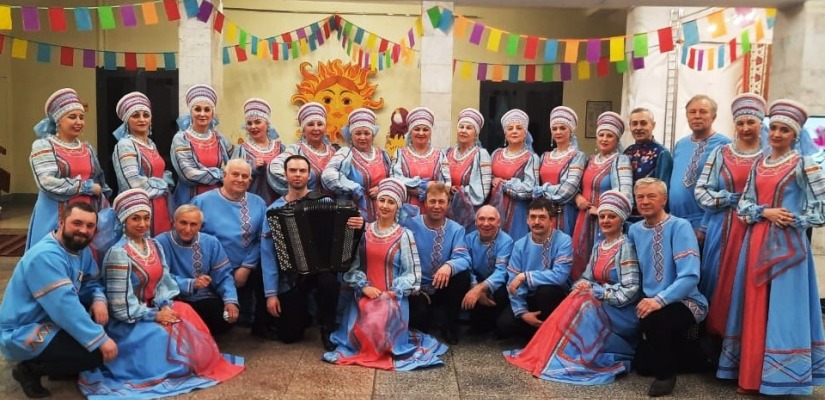 Русский народный хор им. М. Шрамко лауреат Краевого конкурса народной песни «Сибирская глубинка»
